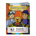 Coloring Book - Firefighters in Uniform